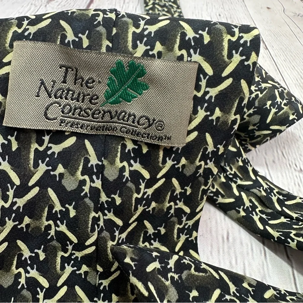 golden mantella the nature conservancy preservation collection silk Tie frogs